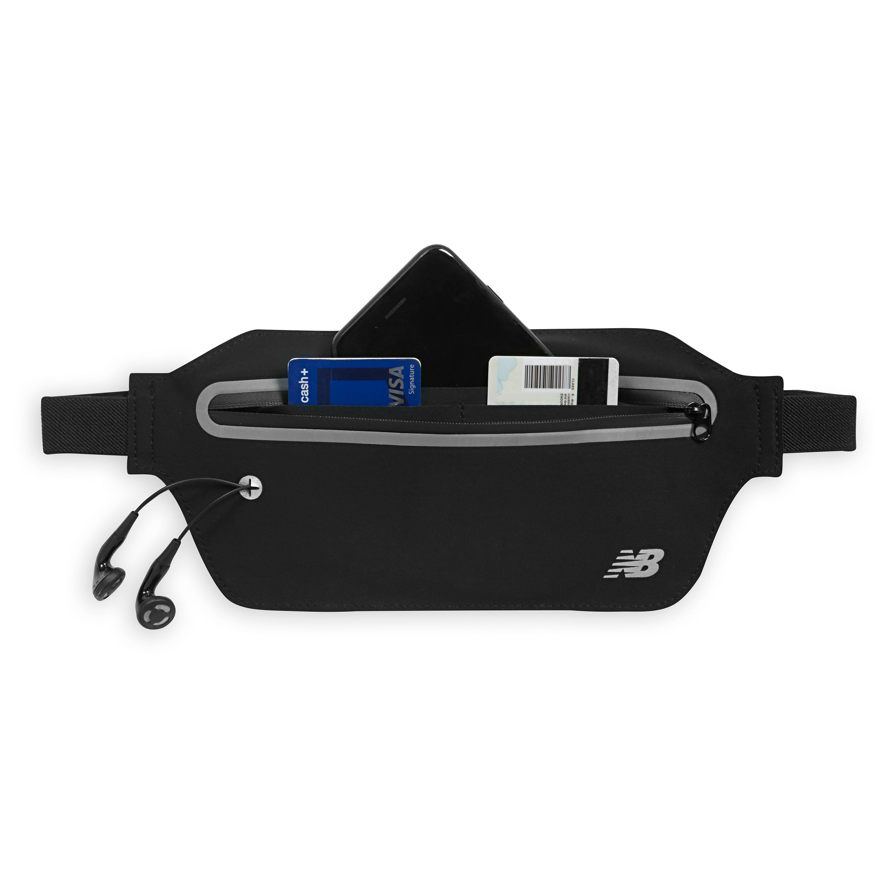 New Balance Belt Bag front stuffed